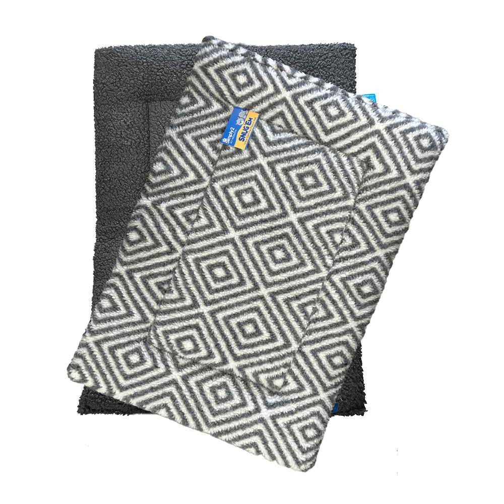 Snug'Em Ultra-Soft Pet Fleece Mat - Diamond