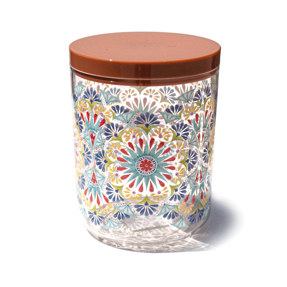 Rio Medallion Jar with lid